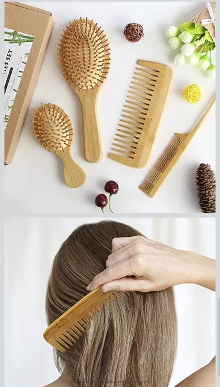 Natural comb air cushion comb scalp